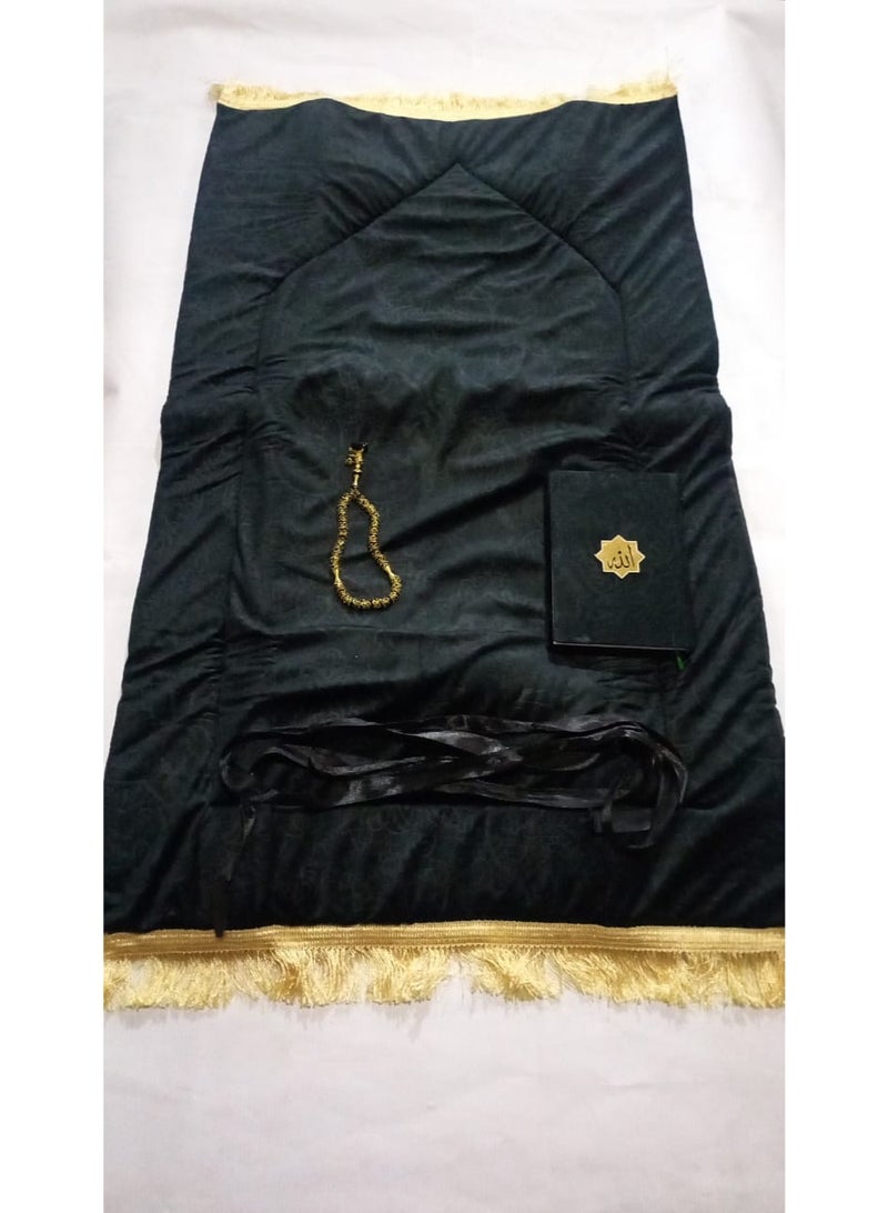 طقم مصلية ومصحف وسبحة متعدد الالوان - Image 2